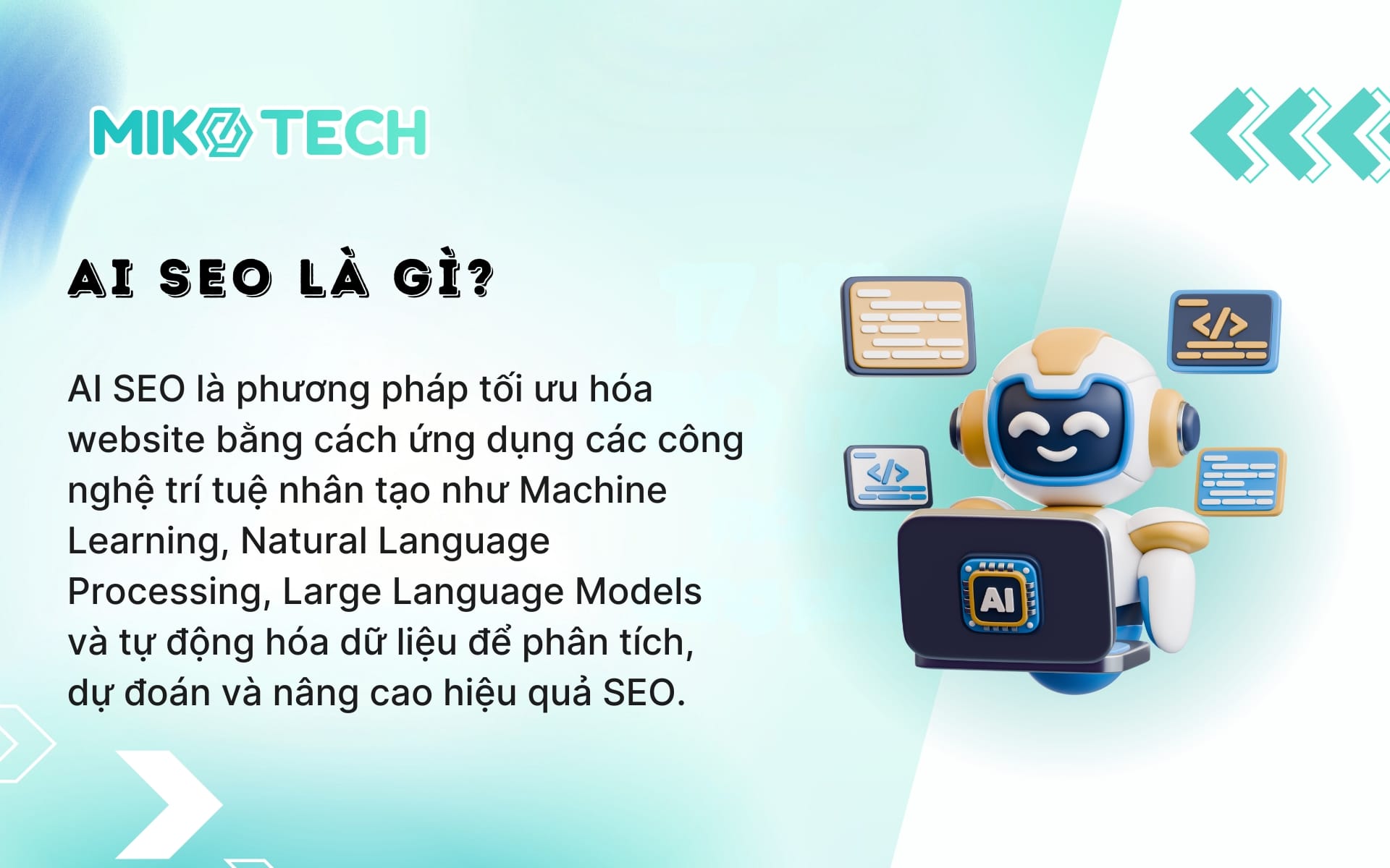 AI SEO là gì? Hướng dẫn chi tiết 10 cách tối ưu AI SEO 1 AI SEO là gì?