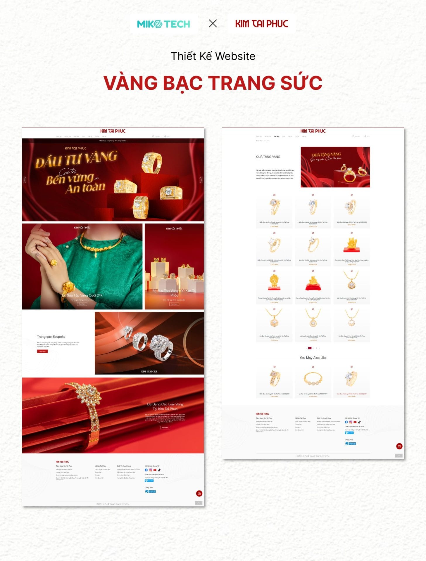 Dự Án Kim Tài Phúc 2 Giao diện website Kim Tài Phúc