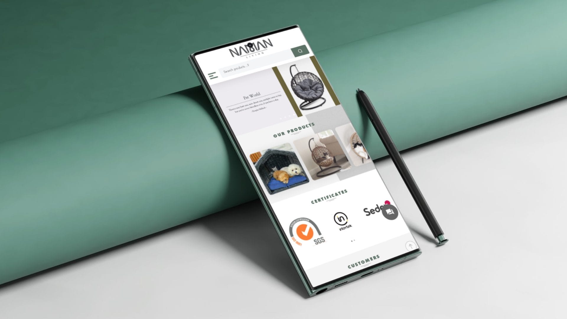 Dự Án Nam An Living 14 Mobile Design Nam An Living