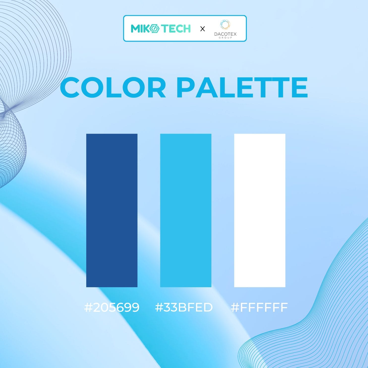 Dự án Dacotex Group 4 Color palette Dacotex Group