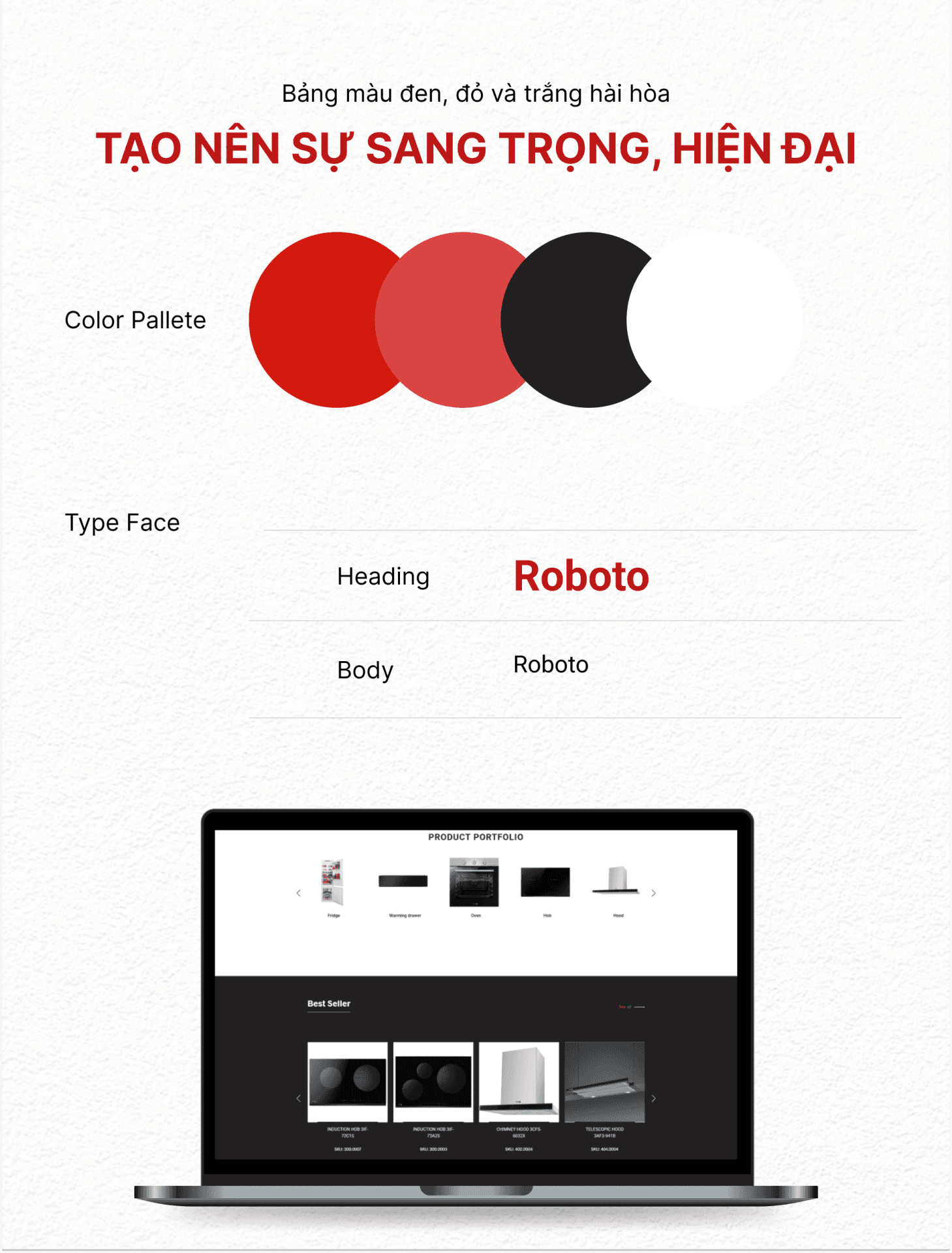 Color Pallete website Format Home