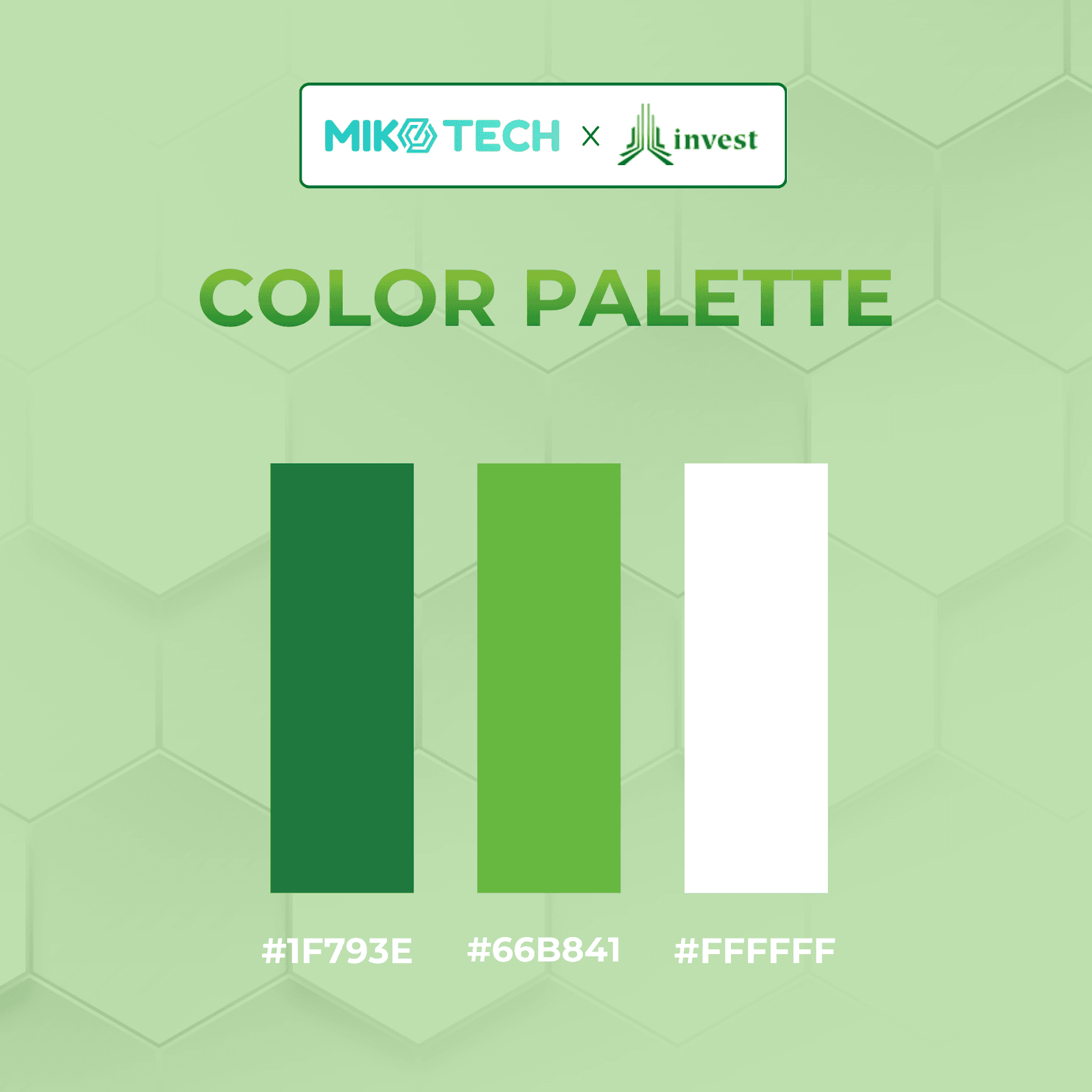 Color pallete website JL Investment