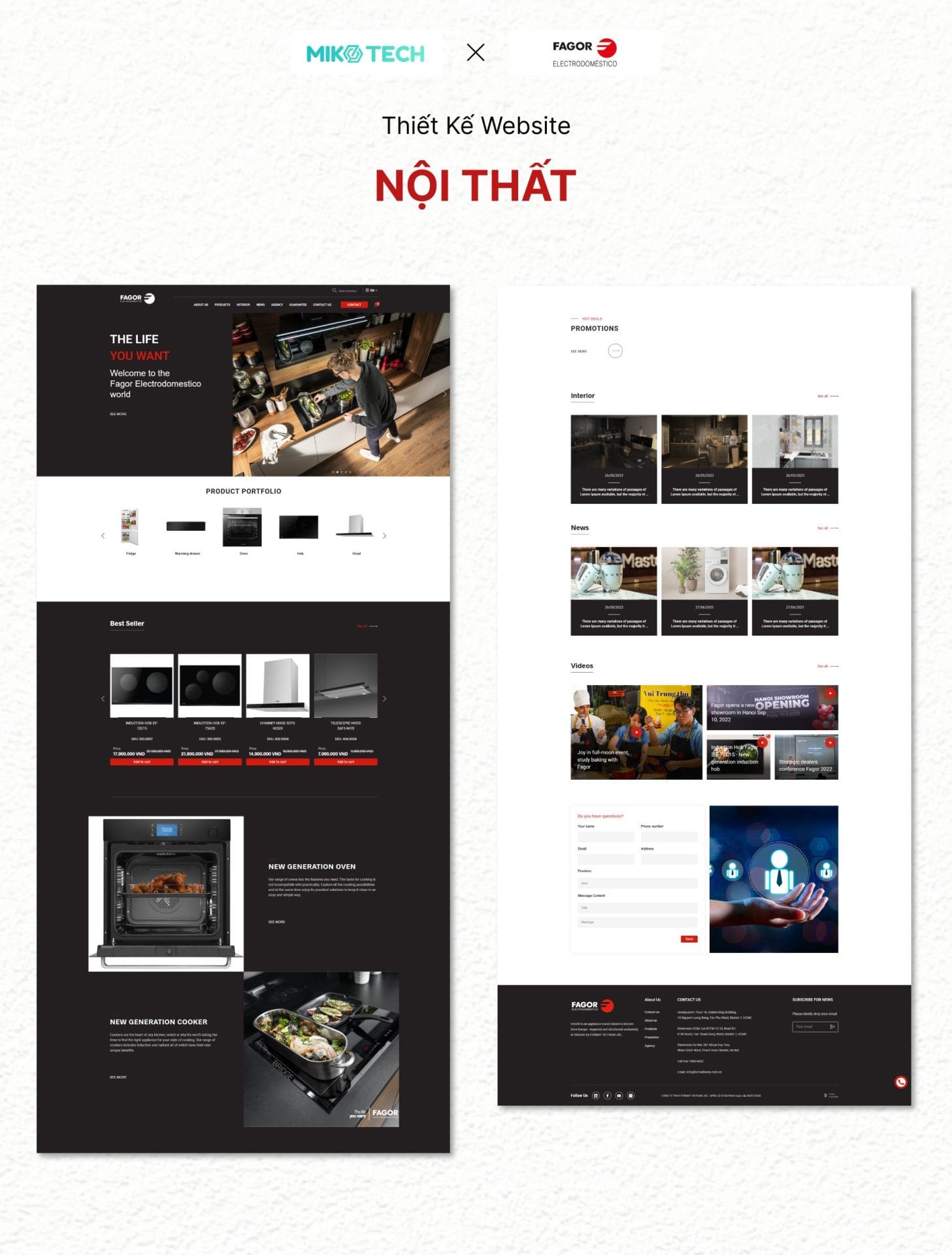 Giao diện website Format Home
