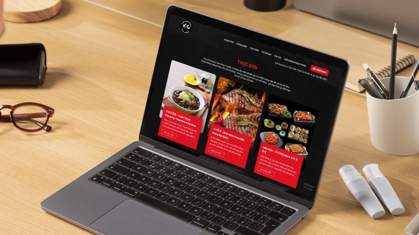 Thiết kế website Kig Holding