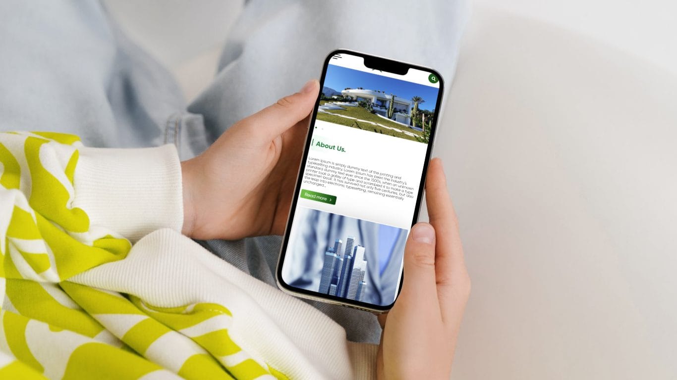website responsive JL Investment
