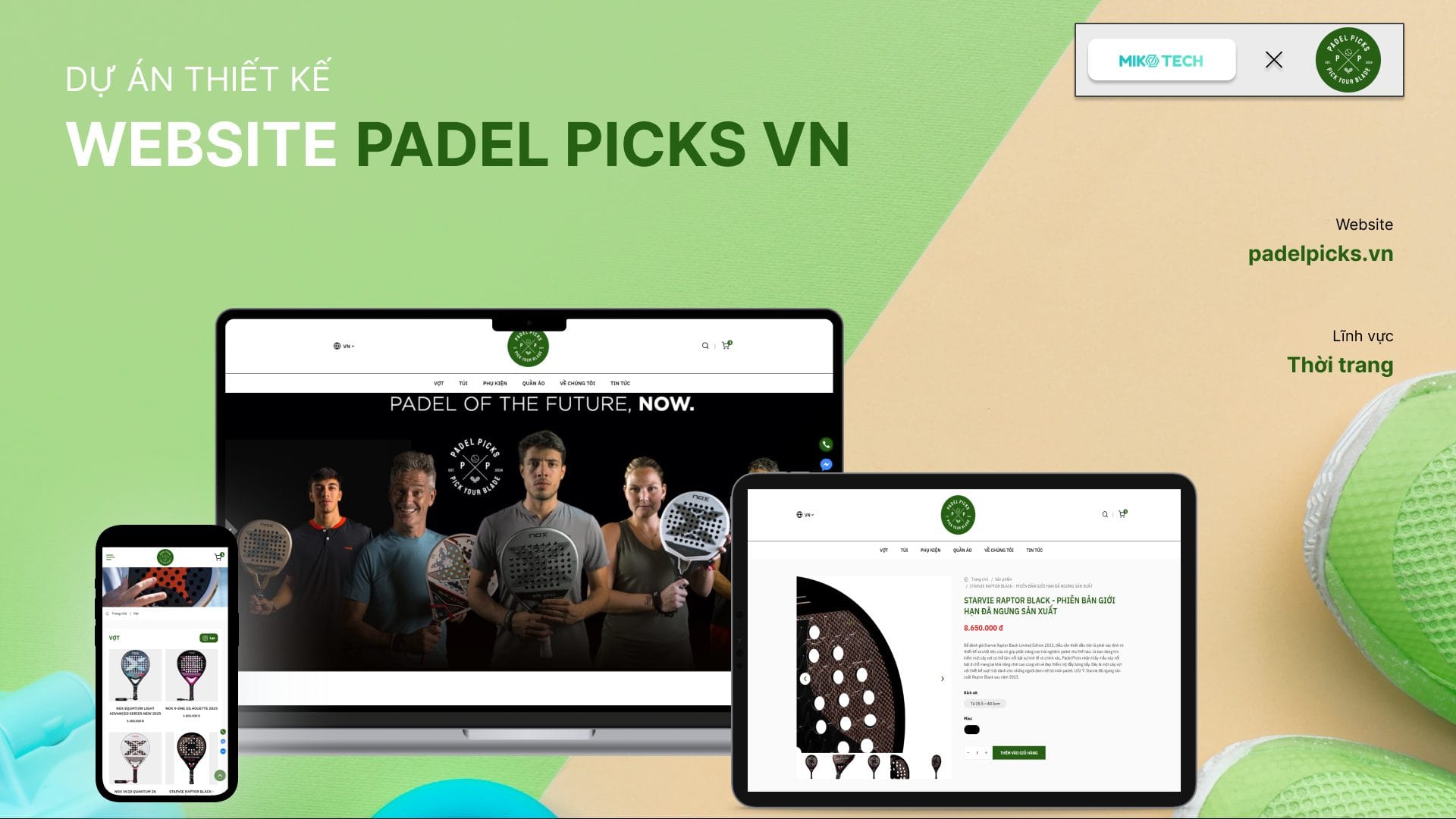 Dự án Padel Picks VN