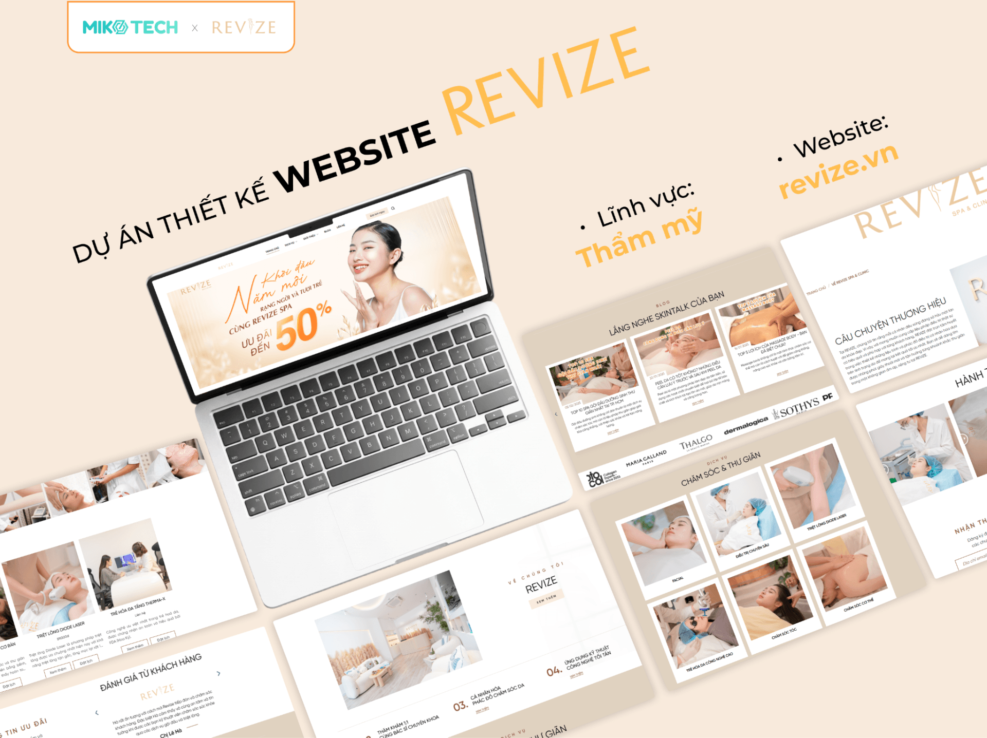 Dự án REVIZE Spa & Clinic 1 Dự án REVIZE Spa & Clinic