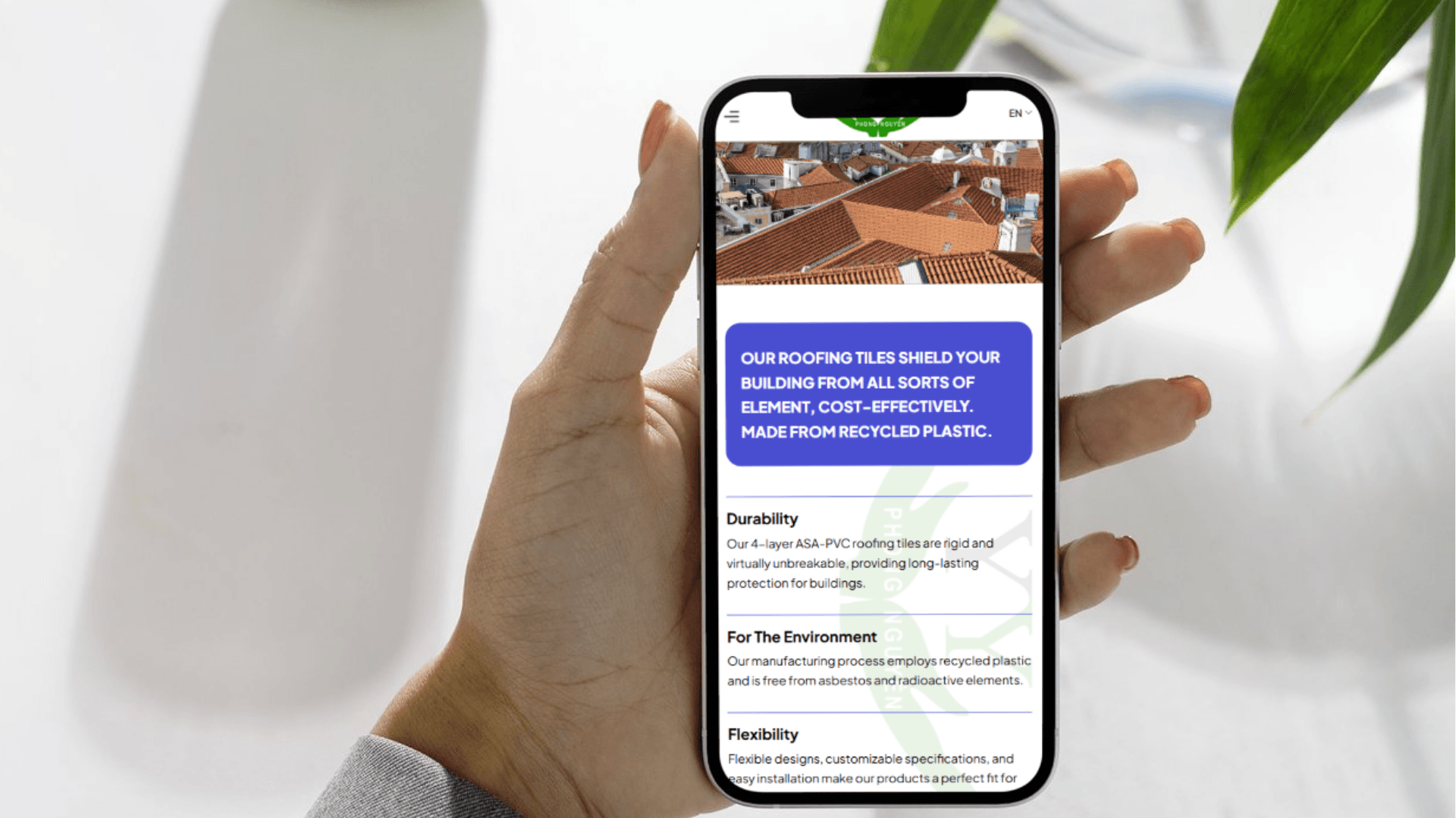 Dự án Phong Nguyên 4 Mobile Responsive Phong Nguyên