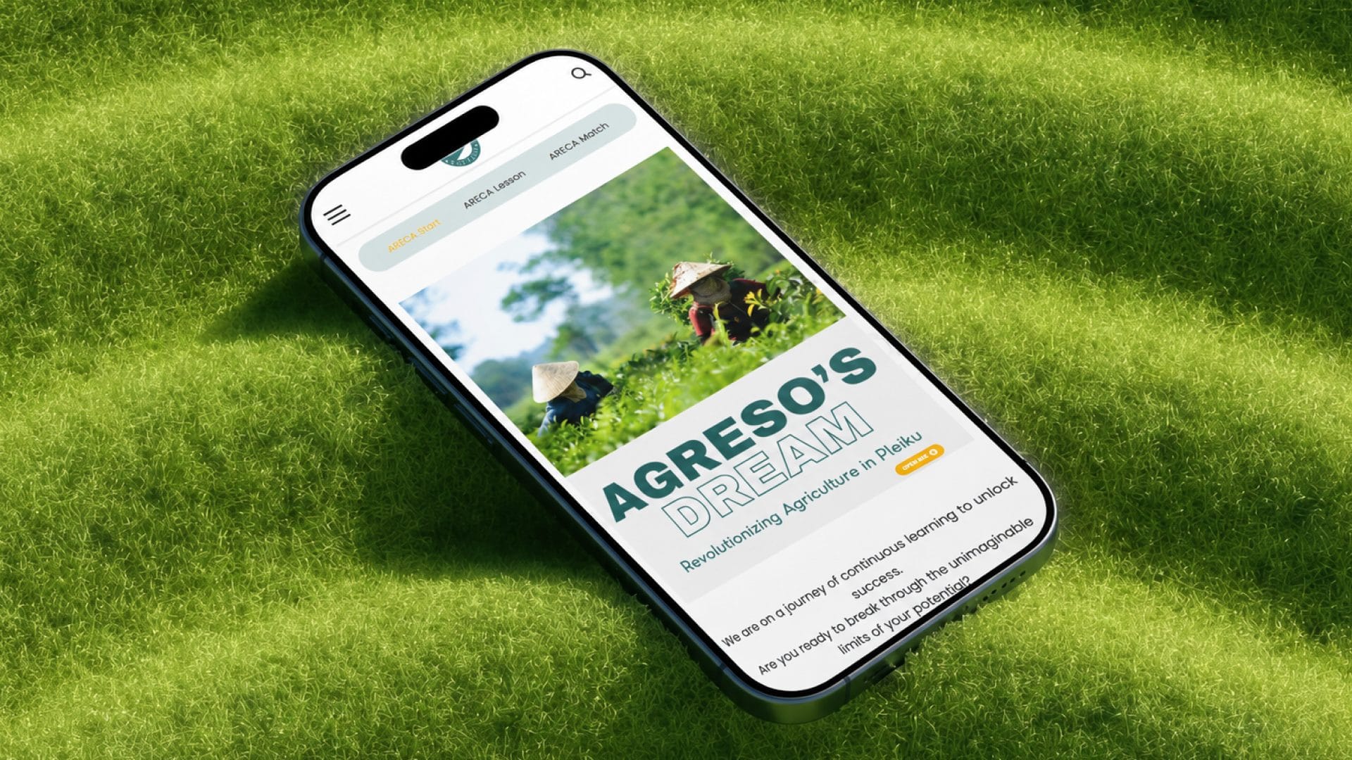 Mobile responsive web Agreso