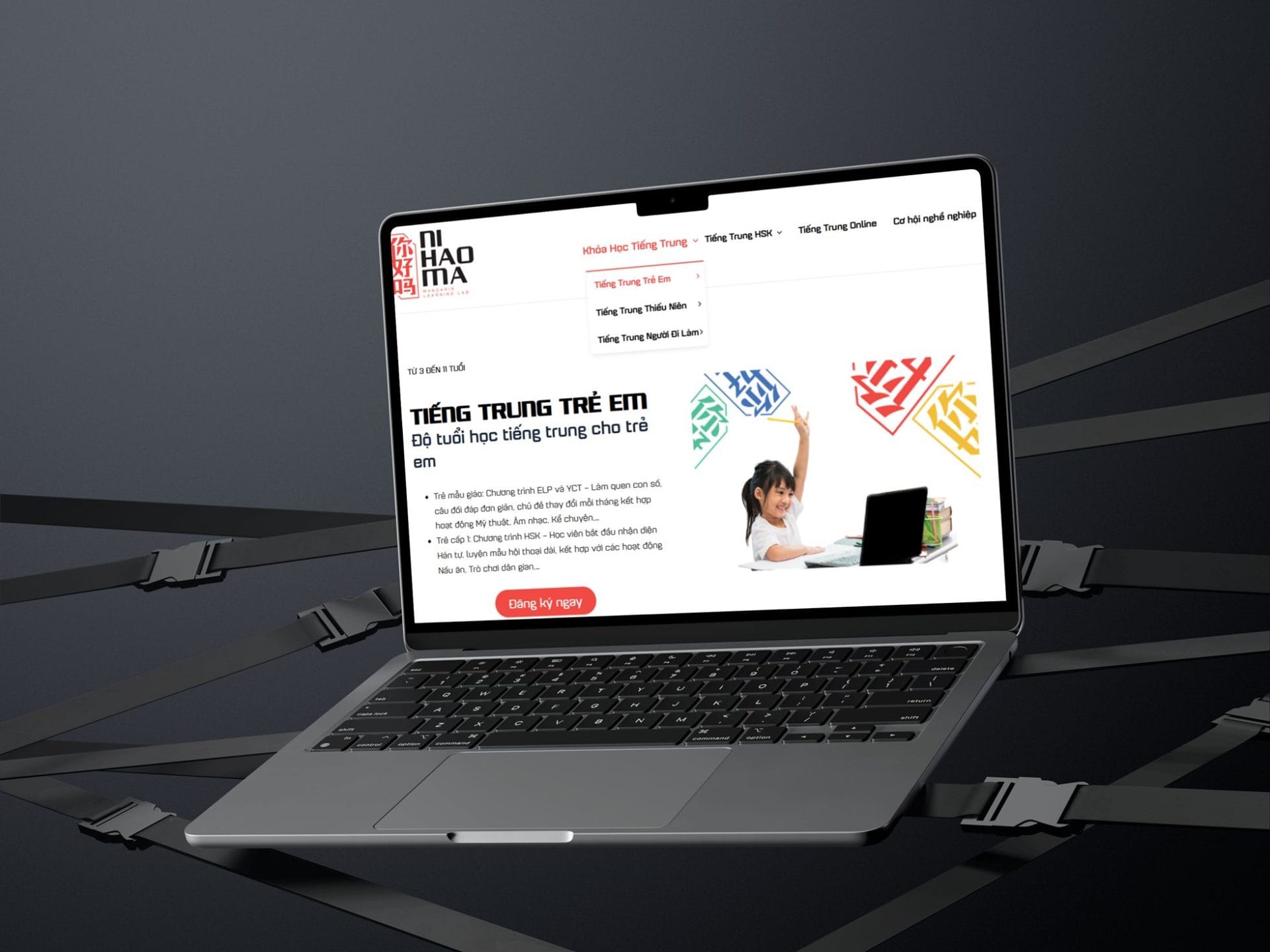 Dự án Ni Hao Ma 4 Thiết kế web Ni Hao Ma