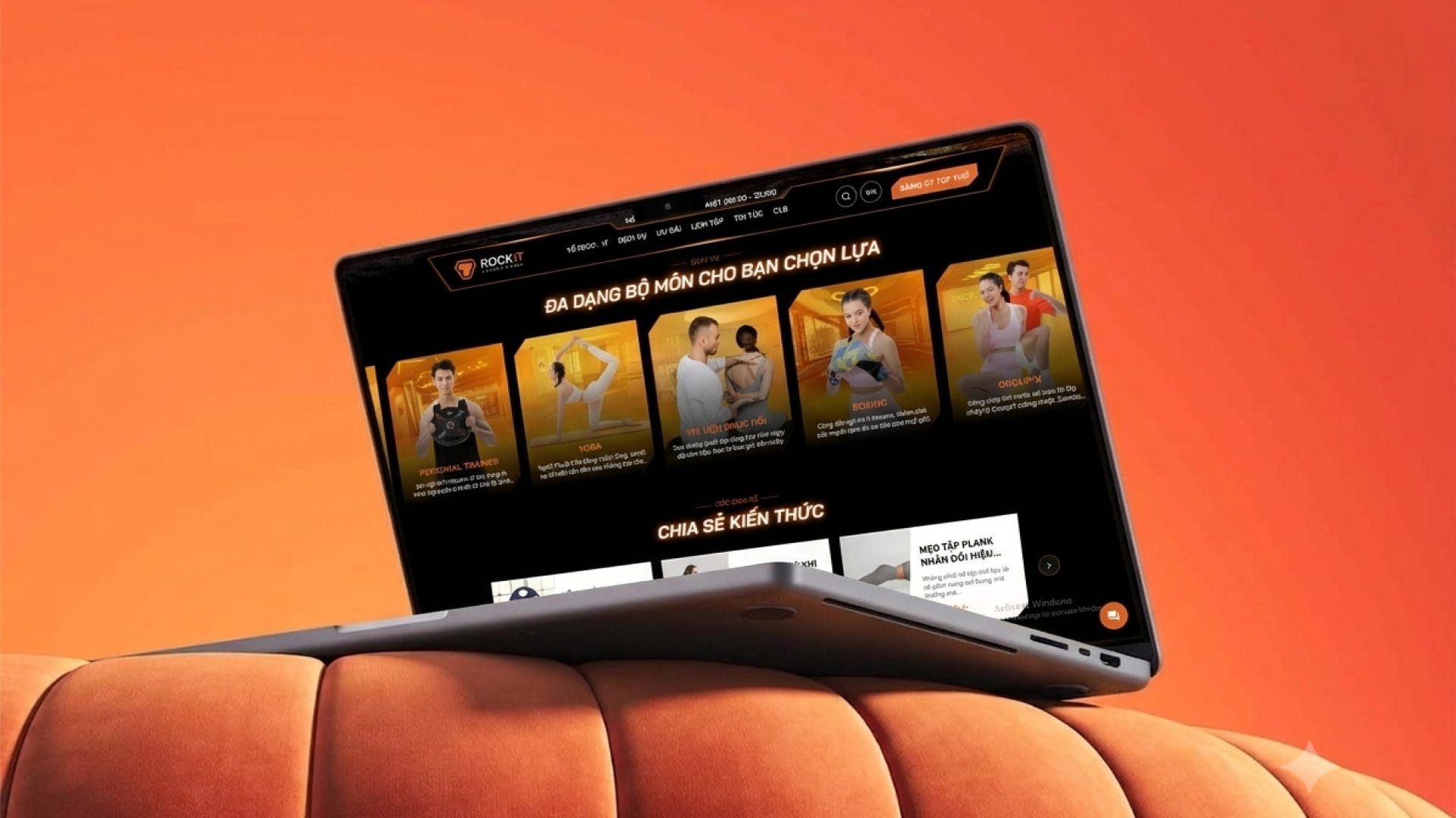 Dự án Rock-IT Fitness Center 4 Web Rock-IT Fitness Center