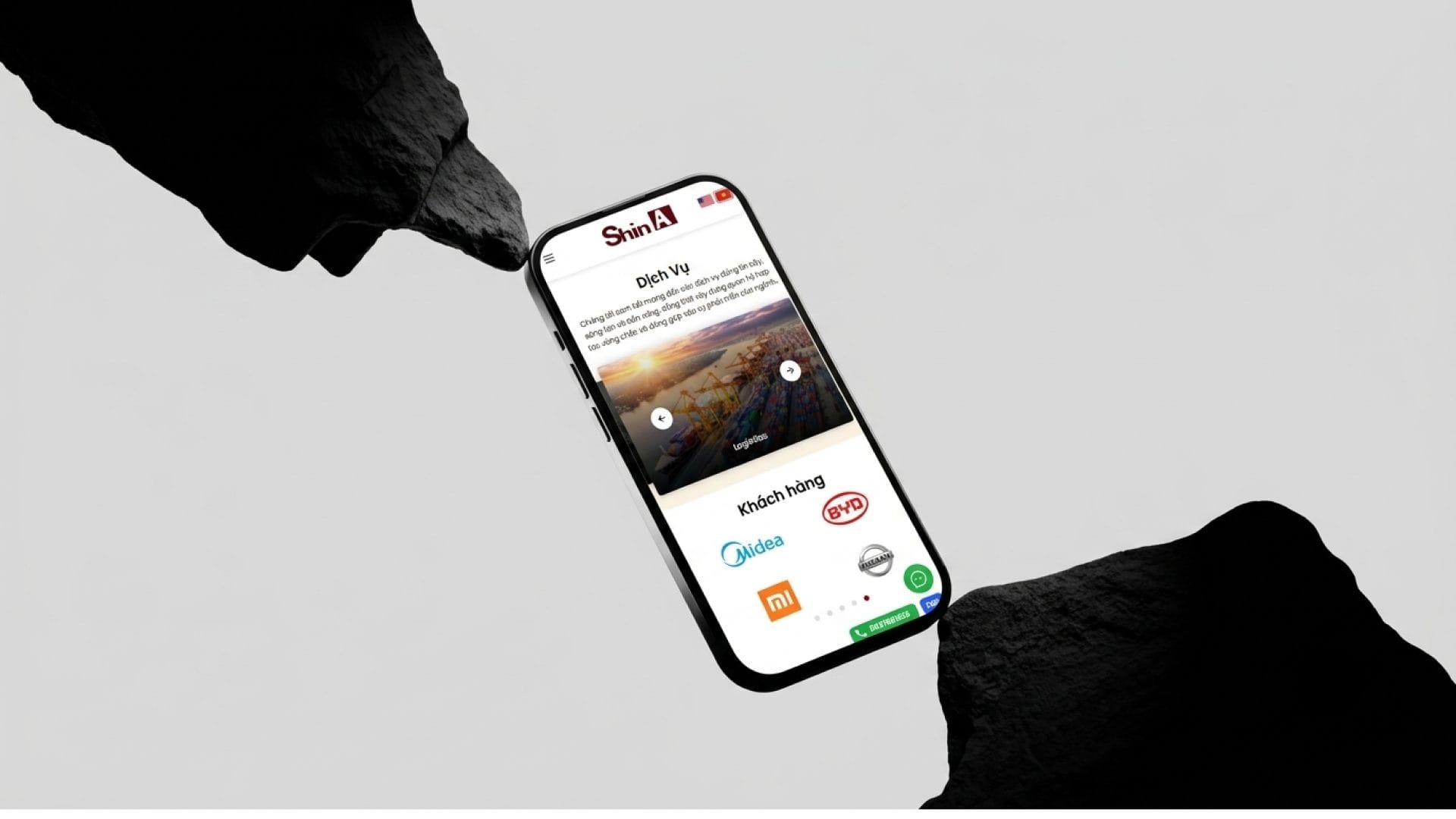 Mobile responsive Shina Vietnam