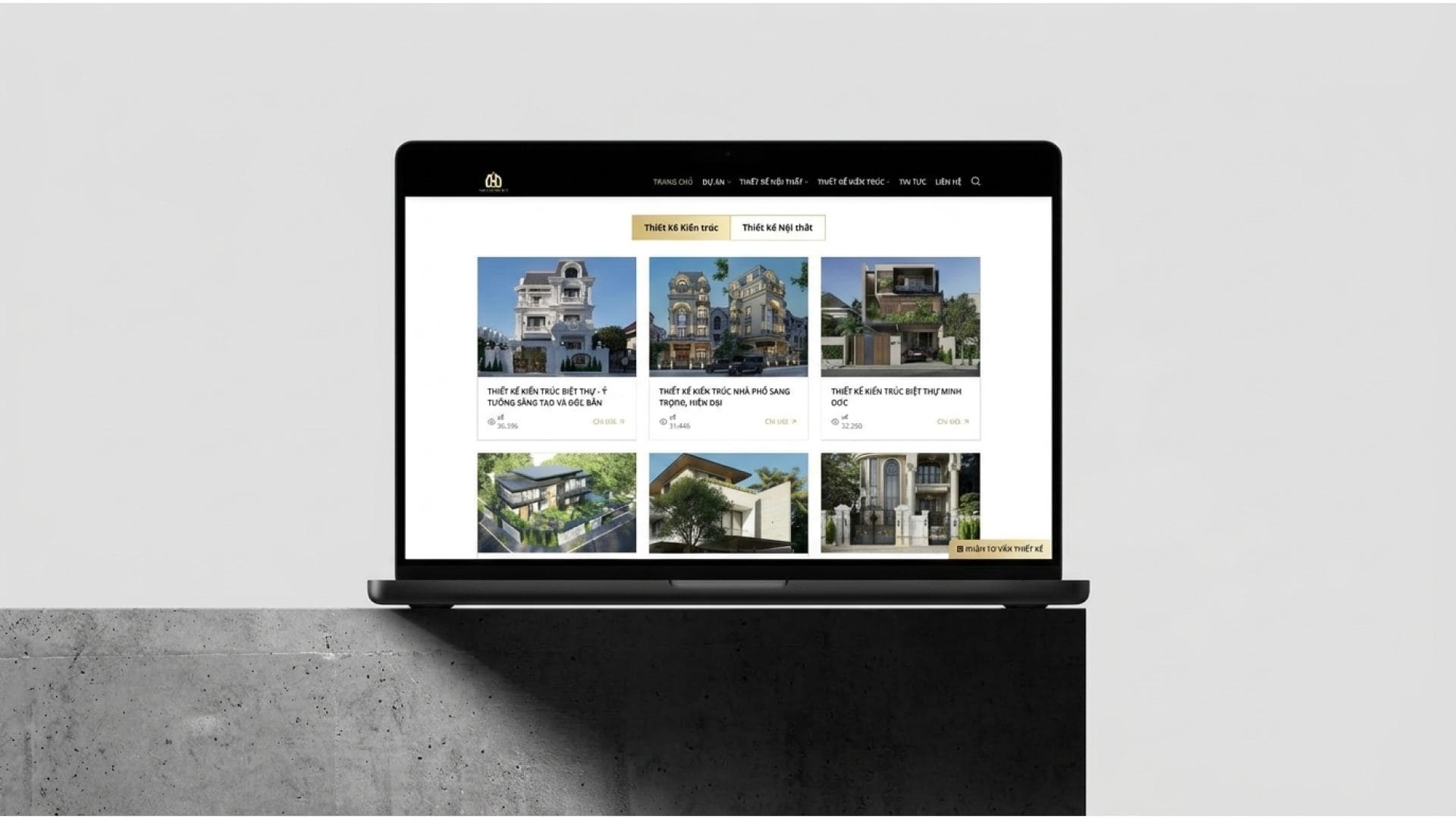 Website Nội thất siêu bền