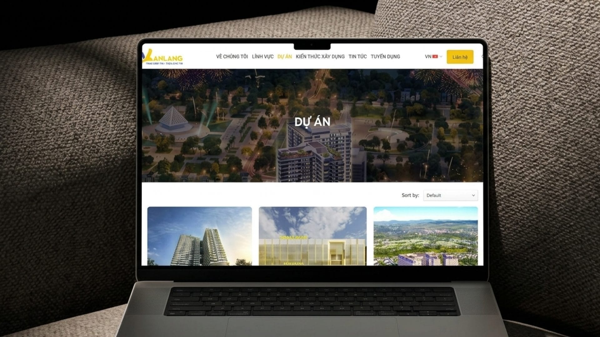 Dự án Văn Lang 4 Website Văn Lang DC
